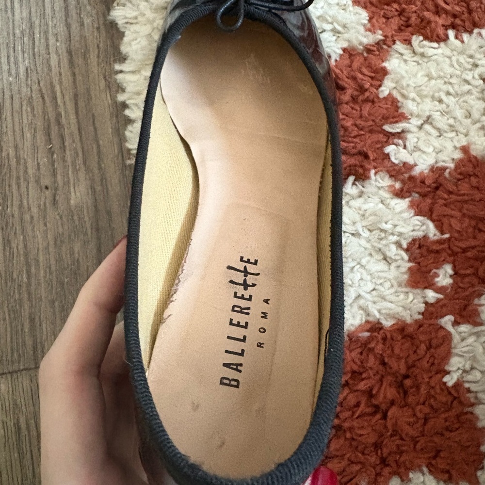 Ballerette Aventino Patent Heeled Flats - Picture 4 of 9